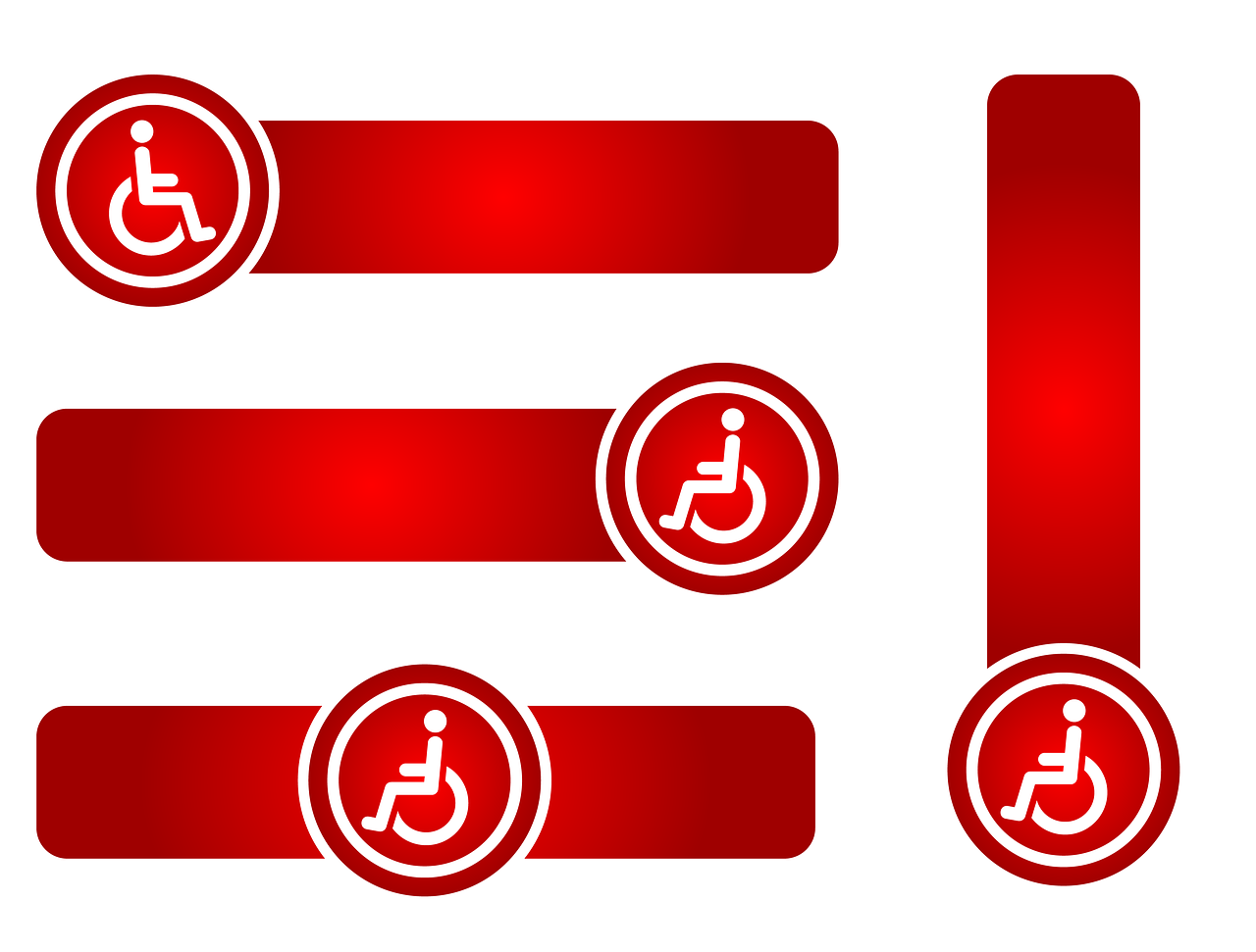 Ribbon Sign Symbol Disabled Person  - Alexey_Hulsov / Pixabay