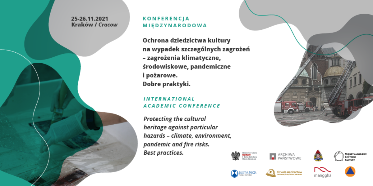 Konferencja: „Ochrona dziedzictwa kultury na wypadek szczególnych zagrożeń…”