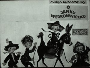 Zdjęcie ilustracji autorstwa Danuty Imielskiej do utworu Marii Konopnickiej - O Janku Wędrowniczku